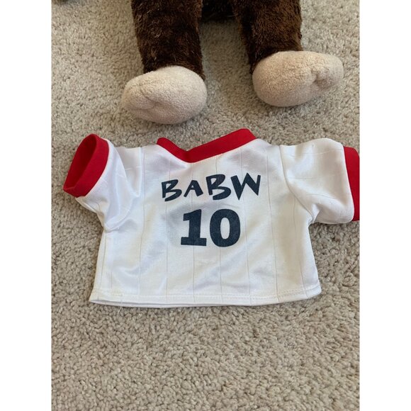 Build-A-Bear Workshop Monkey Plush With Soccer Jersey - Hilarious Cuddly Buddy F - Picture 8 of 8